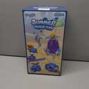 4-in-1 Water Sprinkler for Kids, Water Outdoor Baseball Rocket Launcher Toy with Water Sprinkler Baseball Toy, Kids Outdoor Sprinkler for Summer Backyard Lawn Pool Party for Ages 3-8 (Blue)