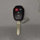 Key Fob Replacement for 2014-2017 Toyota Camry/ 14-19 Corolla/ 16-18 Tacoma Car Keyless Entry Remote Control, HYQ12BDM HYQ12BEL, 4 Buttons