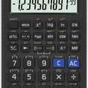 Casio fx-260 Solar II Scientific Calculator | 10-Digit Display | Fraction & Trig Functions | Ideal for Middle School, High School Math, Algebra, Trigonometry | Solar Powered (Black)