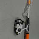 Zebco Roam Spinning Reel and Fishing Rod Combo, 6-Foot Fiberglass Fishing Pole, Split ComfortGrip Handle, Soft Touch Handie Knob, Changeable Right- or Left-Hand Retrieve