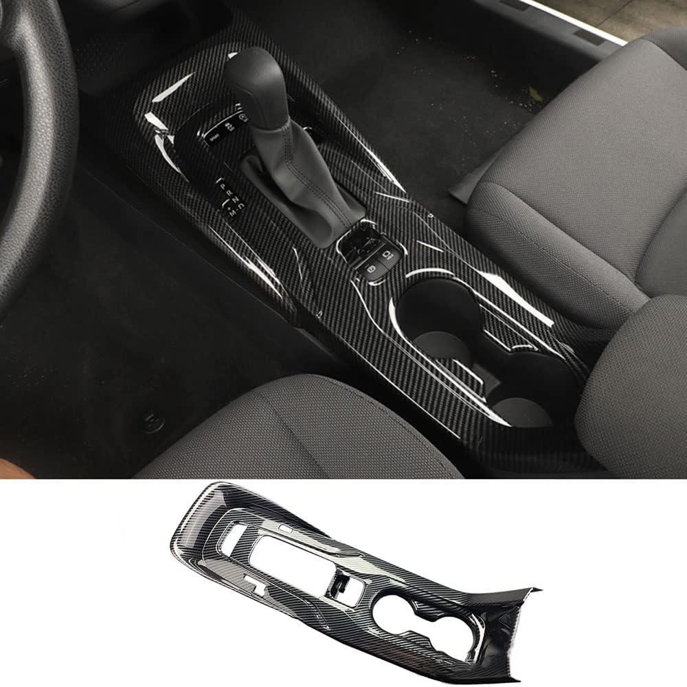 BOYUER for Toyota Corolla 2020 2021 2022,2019-2022 Corolla Hatchback ABS Center Console Gear Shift Panel Frame Cup Holder Cover Interior Decoration Trim,NOT for Cross and 2023-2025 Corolla