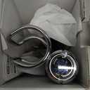 Maestri House Rechargeable Milk Frother with Stepless Speed Control, LunaFro 2.0 Handheld Electric Foam Maker Waterproof Drink Mixer Foamer for Lattes, Cappuccino (Gray)