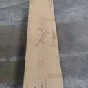 Plank+Beam 72 Inch Farmhouse Dining Table, Solid Wood Rustic Kitchen Table, Large Wooden Rectangular Dinner Table for Dining Room, Home Office, Living Room Furniture, Easy Assembly, Black Wirebrush