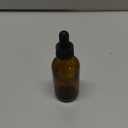 4 Pack, 2 oz Bottles with Dropper & 1 Funnel & 4 Labels - Essential Oils Bottles for Health, Personal Care & Beauty - 60ml Thick Dark Amber Glass Tincture Bottles, Refillable Cosmetic Containers