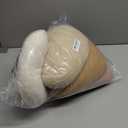 4 Pcs Valentine Pillows Heart Throw Pillows Decorative Sherpa Fluffy Heart Covers Soft Throw Cushion Valentine Gifts Cute Aesthetic Room Decor for Neutral Romantic Boho Home Decor 13.5 x 11.5 in