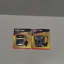 Mudder LED Clip on Cap Lights USB Rechargeable Cap Flashlight Clip Waterproof Ultra Bright Hat Flashlight Headlamp for Fishing Camping Hand Work (Black, Gold)