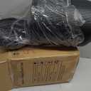 Motion Sensor Bathroom Trash Can with Lid,Black and Gold Garbage Can