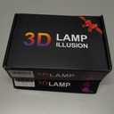 2 x 3D Night Light Gifts: Singer Stuff, Teen Girls Women Fans Room Party Decor, Table Lamp with Remote Control 16 Color Changing (Blue)