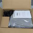 SUV Air Mattress with Double-Sided-Thick Flocked/Car Mattress with Pump & Built-in Pillow/Leakproof Comfortable Durable Car Air Mattress/Car Bed for Auto Camping,Road Trip (Double-sided Flocking Black+grey)