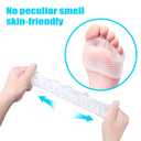 3 x 4pcs Silicone Toe Separators, Toe Spacers for Women Soft High Elasticity Toe Dividers Spreaders with Breathable Holes Foot Support Correct Comfort Corrector Tool for Overlapping Toes