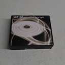 100ft COB Outdoor LED Strip Lights Waterproof,Dimmable 6500K Bright White,IP68 Outside Led Light Strips Waterproof with App Remote Control,Music Sync Exterior Led Rope Lights