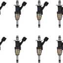 8pcs OEM Fuel Injectors Compatible with Chevrolet Silverado 1500 2500 Tahoe Suburban Cheyenne GMC Sierra 1500 Yukon 5.3L 2014 2015 2016 2017 2018 Replace# 12668390 FJ1217 OE# F24018200