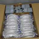Sunco 24 Pack 6 Inch Ultra Thin LED Recessed Ceiling Lights, High Brightness 1500LM, Selectable CCT 2700K/3000K/4000K/5000K/6000K, Dimmable, 14W, Canless with Junction Box