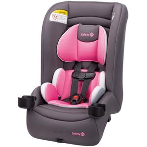 Safety 1st Jive 2-in-1 Convertible Car Seat, Rear Facing Car Seats for Babies (5-40 lbs, 19-40"), Forward Facing Carseat for Toddlers (22-65 lbs, 29-49"), Carbon Rose, Manufacturing Date: 2025-06-20