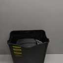 Amazon Basics 6-Sheet Cross-Cut Paper and Credit Card Shredder with 3.8 Gallon Bin, Shreds Staples, Black