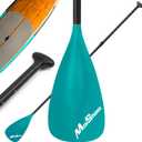 SUP Paddle - Adjustable 3 Pieces Stand Up Paddle Board Paddle with Unique Lock Design Floating Alloy Shaft Paddleboard Paddle, Standard