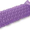 Intex Tote 'N Float Wave Mat Durable Vinyl Floating Inflatable Swimming Pool Lounger with Built-in Pillow Rest, 1 Float, Color Varies
