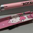 Scooter for Kids Ages 3-12 - Kids Kick Scooters with Led Light Up Wheels & 3 Levels Adjustable Handlebar, Lightweight Foldable 2 Wheel Girly Pink Scooter Christmas Birthday for Girls Boys.
