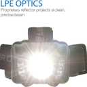 LUXPRO LP345V2 LED Headlamp - Bright 300 Lumen Head Lamp for Outdoors, Camping & Hiking - 6 Light Modes White, Green & Red Light - IPX4 Waterproof - Adjustable Headband - Batteries Included - 2 Pack