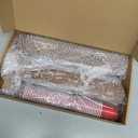 Shot Ski Board for 4 Persons, Vintage Wooden Shot Drinking Board with 50 Red Plastic Cups for Party Birthday Winter Gift Gathering Wine Decor Ornament Roulette Game (Aprs Ski)