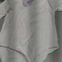 MANGOPOP Women's V Neck Half Sleeve Bodysuit 3/4 Sleeve Slim Fitted Body Suit Sexy Going Out Shirts Tops (Large, A02- White)