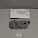 Electric Steam Heated Eye Mask, Cordless Heating Compress for Dry Eyes, Portable Warm Sleep Mask, Relieves Eye Fatigue