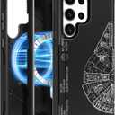 Heavy Duty for Samsung Galaxy S24 Ultra Case - Compatible with MagSafe Shockproof Protective Rugged Magnetic Men Military Grade Shock Drop Proof Phone Cover Funda for S24 Ultra Case, Black