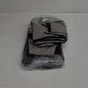 KAKIT 3 4 Bow Bimini Top Replacement Cover, 900D Oxford Bimini Tops for Boats with 2 Mesh Sidewalls, 2 Straps and Storage Boot Easy Install Zipper Closure, Replacement Boat Canopy Sun Shade No Frame (Gray)