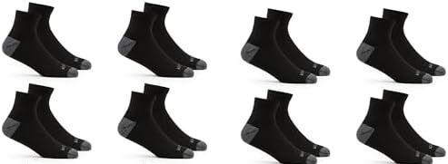 Fruit of the Loom Mens Dual Defense Ankle Socks 8 pairs