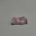 GAMUDA Small Dog Harness Collar and Leash Set, Step in No Chock No Pull Soft Mesh Adjustable Dog Vest Harnesses Plaid Reflective for Dogs Puppy Cats Kitten Rabbit (Pink, S)