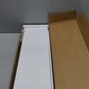 BAYKA Floating Shelves White, 22.5 inches Rustic Wood Wall Mounted Shelves for Bathroom, Bedroom, Living Room, Kitchen & Office, Hanging Display Shelf with 22 lbs Capacity