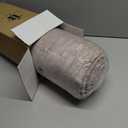 ROMROL Luxury Velvet Quilt Set King Size 3 Pieces，Soft Cozy Oversized Striped Velvet Comforter Set with 2 Pillow Shams，Lightweight Coverlet Bedspread Bedding Set for All Seasons(Taupe, 96"x108")