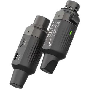ARC-2 Wireless XLR Microphone Transmitter Receiver, All-Mode Compatibility with 7 Independent Channels, 106dB+ Dynamic Range & 40M Transmission Distance