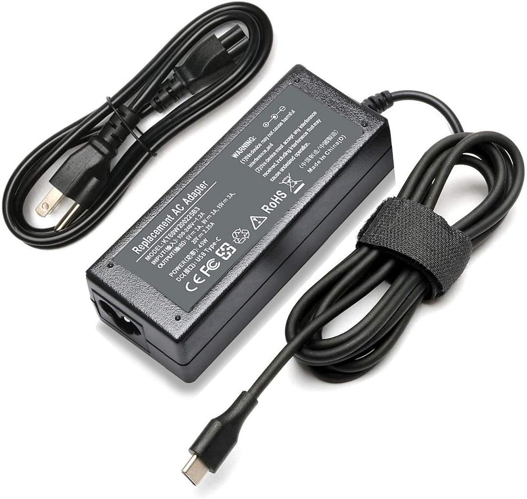 45W USB C Charger for HP Chromebook X360 14 14A G5 11 11A G8 G7 G6 G1 G2 EE 14-CA000 11-AE000 14-ca061dx 14-ca051wm 14-ca052wm 14-ca091wm 14-ca020nr 14-ca060nr 14-ca043cl 11-ae051wm l43407-001