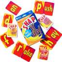 Learning Resources Snap It Up! Phonics & Reading Card Game - Sight Words Flash Cards, Phonics Family Board , ABC Classroom Must Haves, Toddler Activities, Homeschool Supplies, Montessori
