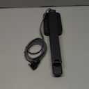 Addtam LED Desk Lamp, Power Strip with 3 Outlets 4 USB Charging Ports(2 USBC), 4 Modes 5 Level Brightness Touch Lamp, Small Desk Lamp for Home Office College Dorm Room Essentials (Black)