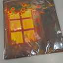 HOMETITUTE Fall Thanksgiving Banner Autumn Harvest Pumpkin Sunflower Hanging Banner Harvest Barn Background Banners Autumn Thanksgiving Party Supplies 118 x 20 inchs