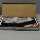 Electric Train Set for Kids Ages 4-8, Complete Toy Train with Locomotive, Cars & Tracks, LED Lights & Sounds for Indoor Railway Play