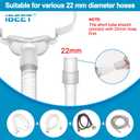 Replacement Kit for P10, Includes Tubing w/Swivel and Frame (No Strap), IBEET Replacement Supplies