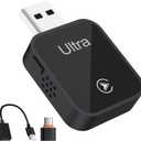 Mini Wireless Carplay Adapter for iPhone - Carplay Wireless Adapter Car Play Bluetooth, Compatible with iPhone iOS 10+, [One-Touch Phone Switching] Black