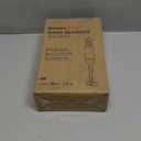 Bonsenkitchen Hand Blender, Immersion Blender with 2 Mixing Speed, Electric Handheld Mixer Portable Stick Mixer with Stainless Steel Blades for Soup, Smoothie, Puree, Baby Food (Single, Black)