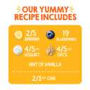 HAPPYTOT Organics Stage 4 Baby Food Pouches, Gluten Free, Super Morning Fruit & Oat Blend, Bananas, Blueberries, Yogurt, Oats & Chia, 4 Oz (Pack of 8)