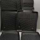 Mini Countryman 2011-2016 Custom Fit Floor Mats Rubber 3D Car Mats Laser Measured Floor Liners All Weather Heavy Duty Waterproof Odorless Non-Slip TPE (Front & Rear, Black)