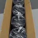 LITOPAK 200 Count Coffee Cup Lids, 3.54'' Disposable Plastic Lids for 10oz, 12oz, 16oz, and 20oz Paper Cups, Black