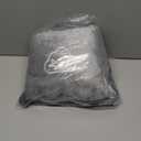 Travel Blanket, Airplane Blanket, Ultra-Soft, Warm & Lightweight, 65x40 in, Outdoor Blanket Essentials for Women, Men & Kids, Included Eye Mask, Luggage Sleeve & Backpack Clip Navy Blue (Grey)