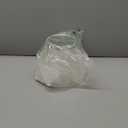 Aspen Creative 58909 Empire Uno Lamp Shade in Cream with Powder Blue, 5" Top x 9" Bottom x 7" Slant Height, Slip UNO 33mm