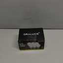 ORALUCE A15 LED Bulb 5 Watts Warm White 3000K,40W Equivalent Table Lamp Bulb, E26 Standard Screw Base G45 Shape Small Light Bulbs for House Lighting,450 Lumen,Non-Dimmable,6 Pack