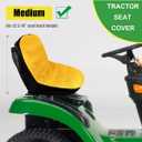 Riding Lawn Mower Seat Cover, Compatible with John Deere,Tractor Seat Cover, Compatible with Cub Cadet,for Craftsman,Mower Seat Cushion (Medium)