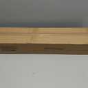 Dimmable Led Ceiling Light with Remote Control 31.5in Modern Linear Flush Mount Ceiling Lighting Fixture Acrylic Long Ceiling Lamp for Living Room Kitchen Dining Room Hallway (Gold)