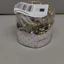 Mudder 13 ft 40 LED Christmas Light Pearl Berry Beaded Garland String Light for Indoor Outdoor Festive Birthday Party Wedding DIY Home Mantel Decoration 2 Flicker Modes (Gold)